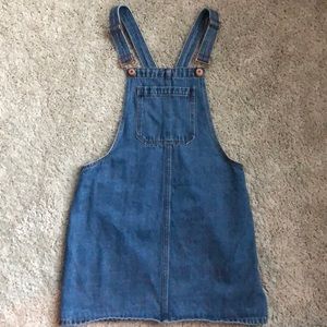 Denim Overall Dress